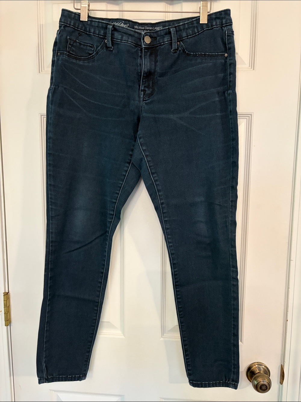 Mossimo mid-rise Dark Blue Slim Jeans